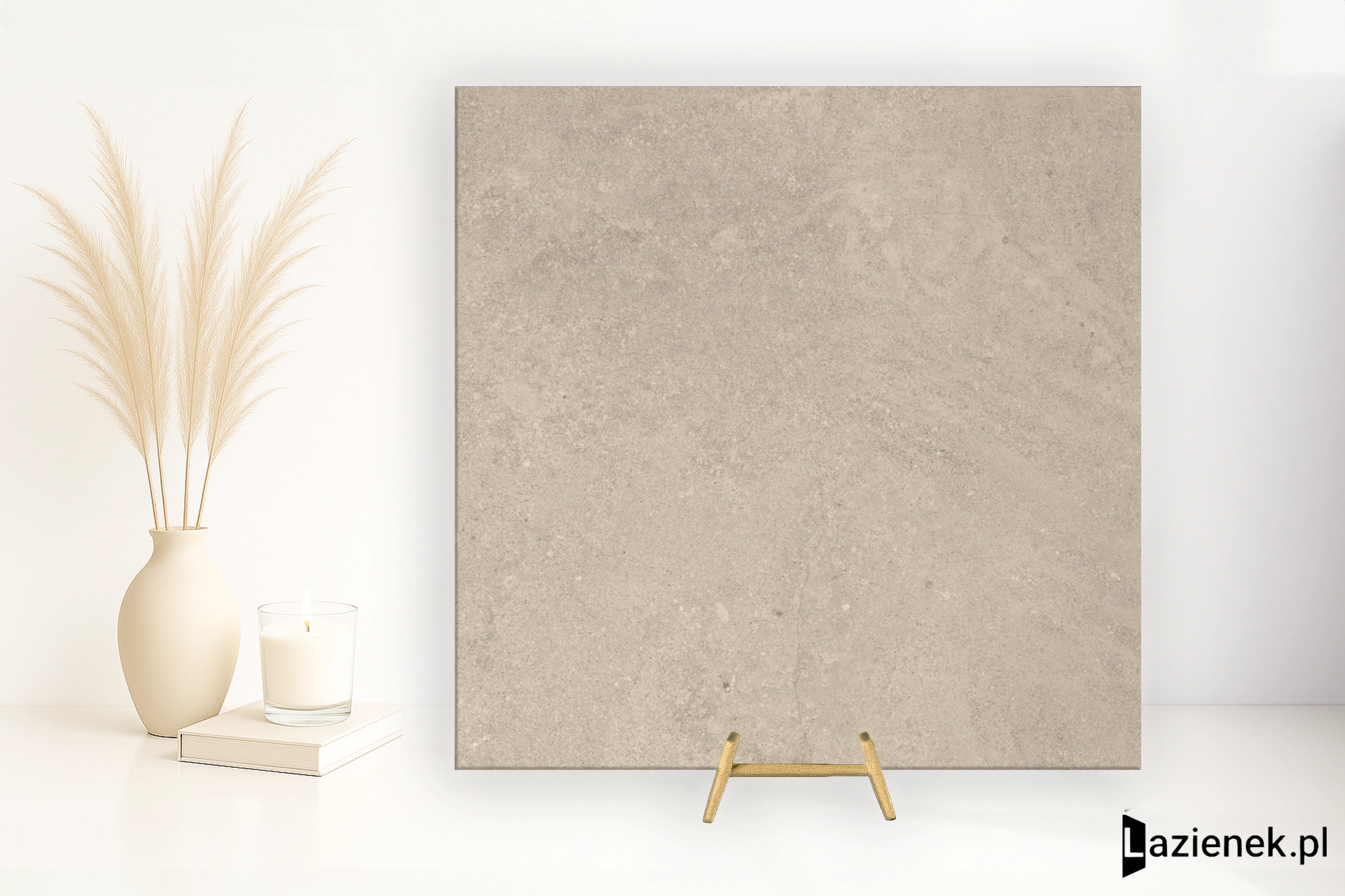 Casalgrande Padana Chalon Beige wzmocniona siatką - poler 60x60 cm gr. 9 mm - płytka rektyfikowana/1744606